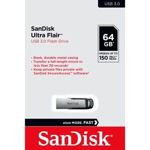 Usb flash sandisk ultra flair 64 гб обзор