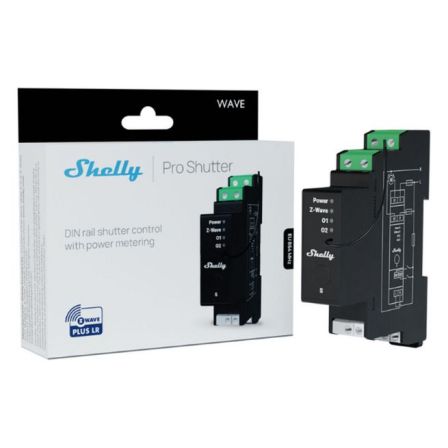 Shelly Wave Pro Schuifluiken Regelaar