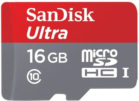 16GB SanDisk Ultra Micro SDHC 80mb/s