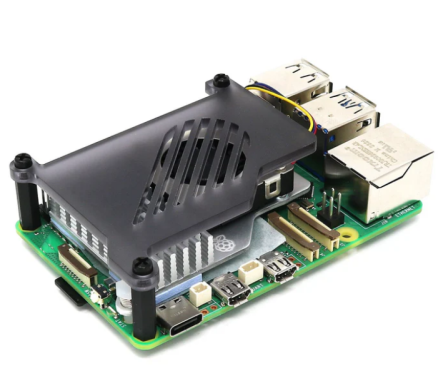 Beschermplaat voor Raspberry Pi Active Cooler | Smoke