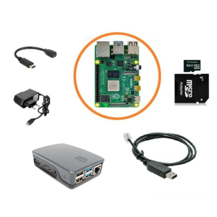 Domoticz Slimme Meter Starter Kit met Raspberry Pi 4 2GB / 4GB / 8GB