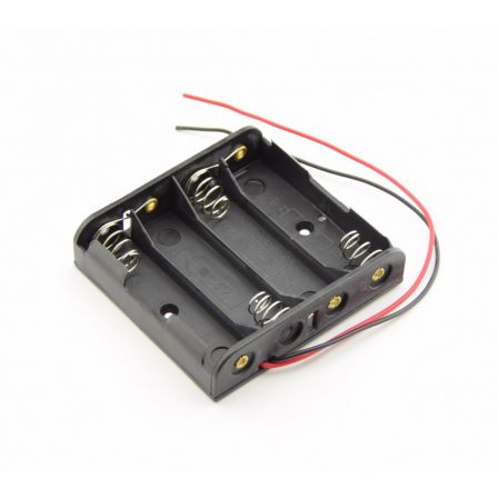 Batterijhouder 4x AA Batterij - 1.5V