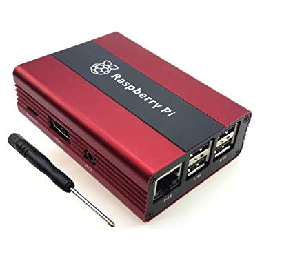 Eleduino Behuizing voor Raspberry Pi 3 - Rood