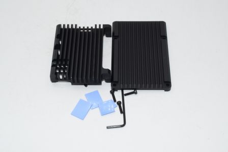 Raspberry PI 5B Aluminium Koeling Passieve Heatsink - Zwart