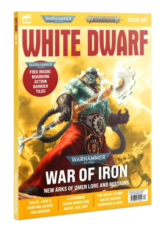 Warhammer White Dwarf War of Iron Issue 487