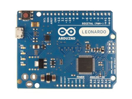 Arduino Leonardo Zonder Headers