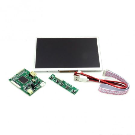 HDMI 4 Pi: 7' Display (no Touch) w/Mini Driver - 800x480 HDMI