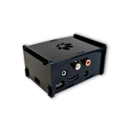 HifiBerry DAC2 Pro Behuizing voor Raspberry PI 3 - Zwart