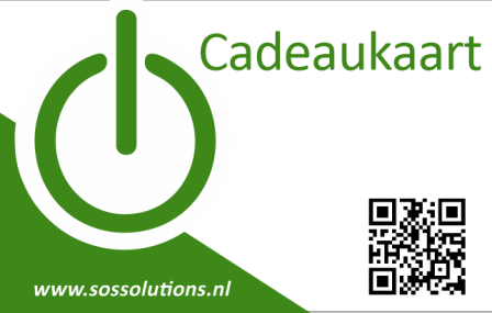 Cadeaukaart € 50,- SOS Solutions