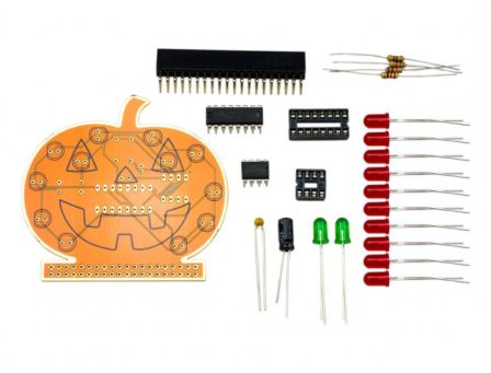 Halloween PumpkinPi Soldeer Kit