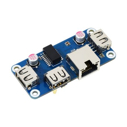 Ethernet / USB HUB HAT (B) voor Raspberry Pi