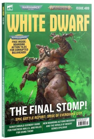 Warhammer White Dwarf The Final Stomp Issue 489