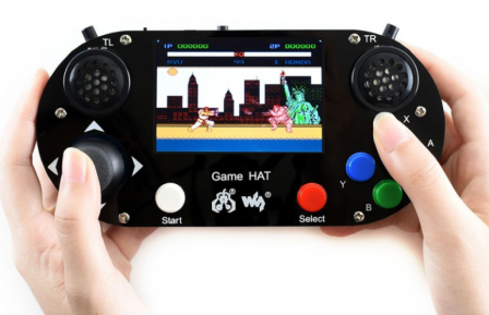 Waveshare Game HAT Voor Raspberry Pi