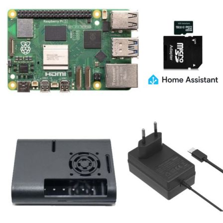 Home Assistant Kit met Raspberry Pi 5