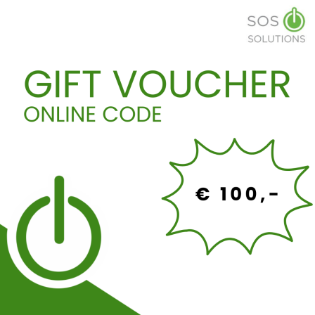 Cadeaukaart € 100,- SOS Solutions
