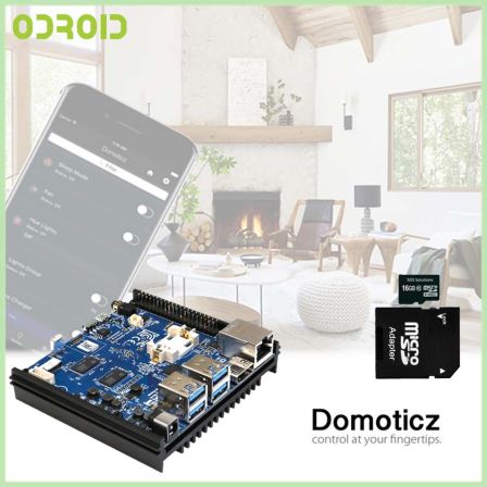 ODROID N2+ Domoticz Kit