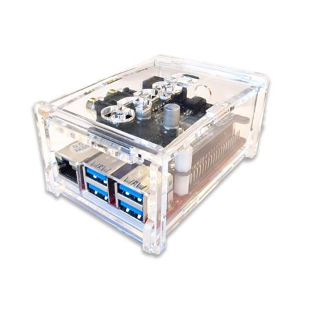 Behuizing voor ODROID Hifi Shield met C4