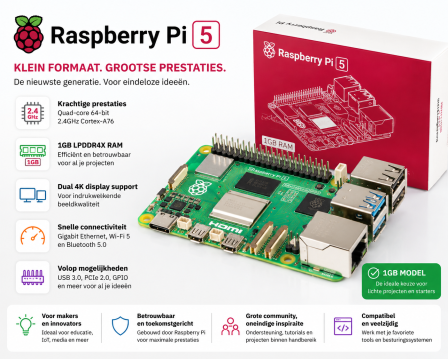 Raspberry Pi 5 / 1GB 2025 Model