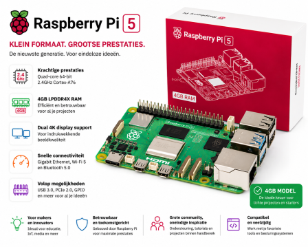 Raspberry Pi 5 / 4GB 2025 Model