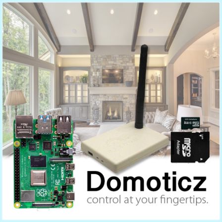 RFX433XL Domoticz Starter Kit met Raspberry Pi 4 2GB / 4GB / 8GB