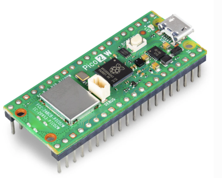 Raspberry Pi Pico 2 W Met Headers