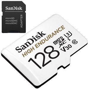 SanDisk High Endurance SD Kaart - 128GB