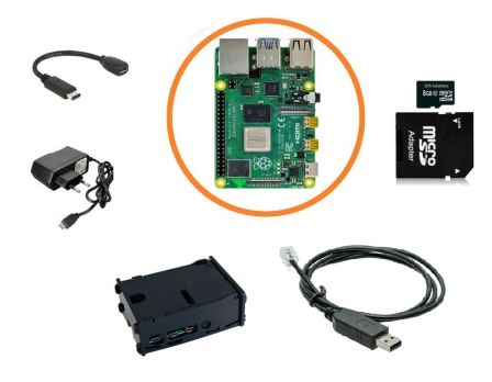 Domoticz Slimme Meter Starter Kit met Raspberry Pi 4 2GB / 4GB / 8GB