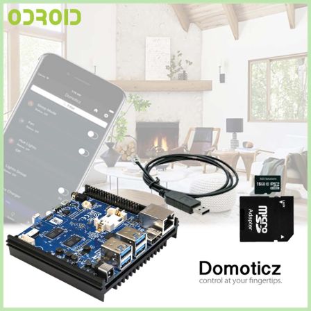 ODROID N2+ Domoticz Slimme Meter Kit